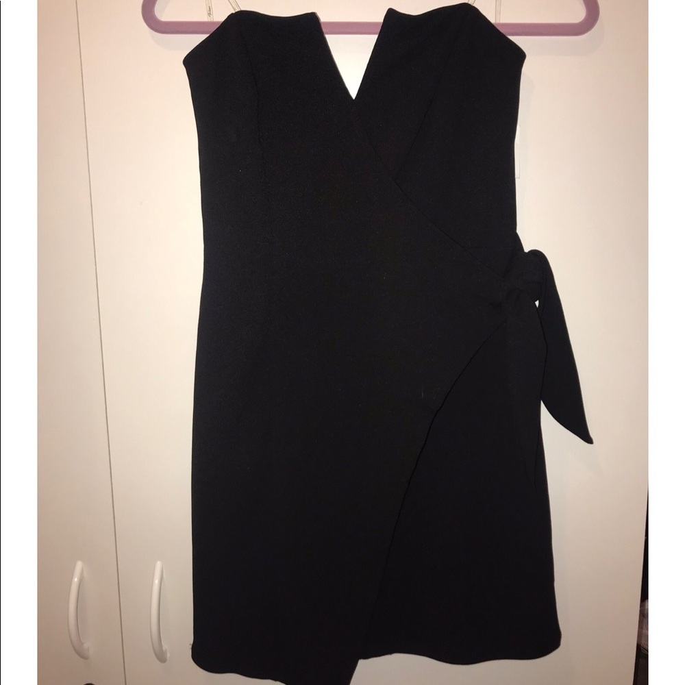 Little Black Wrap Dress